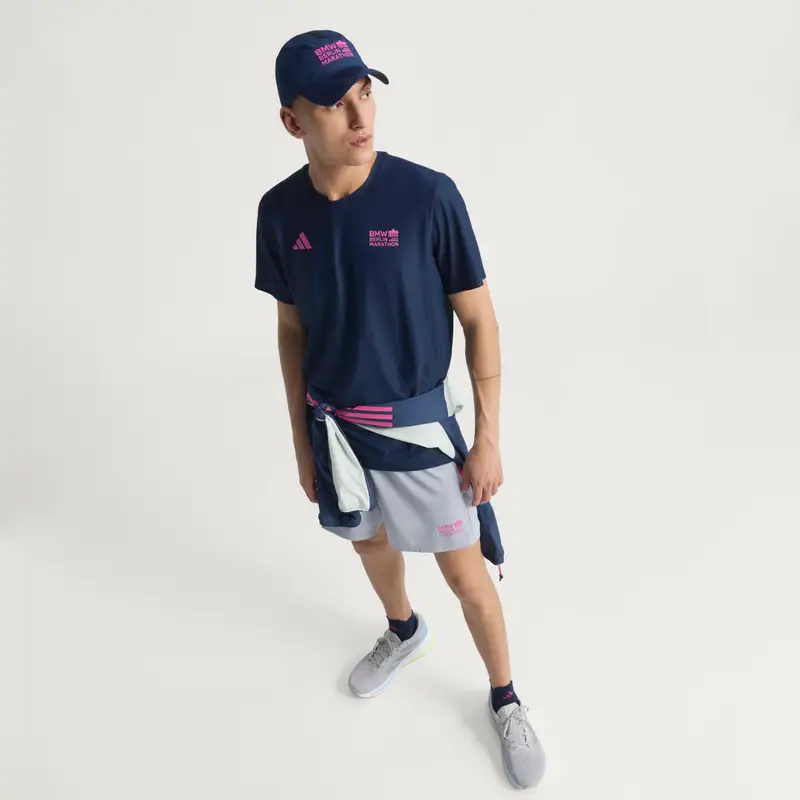 Adidas T-shirt Blu 3242131 miniatura 4