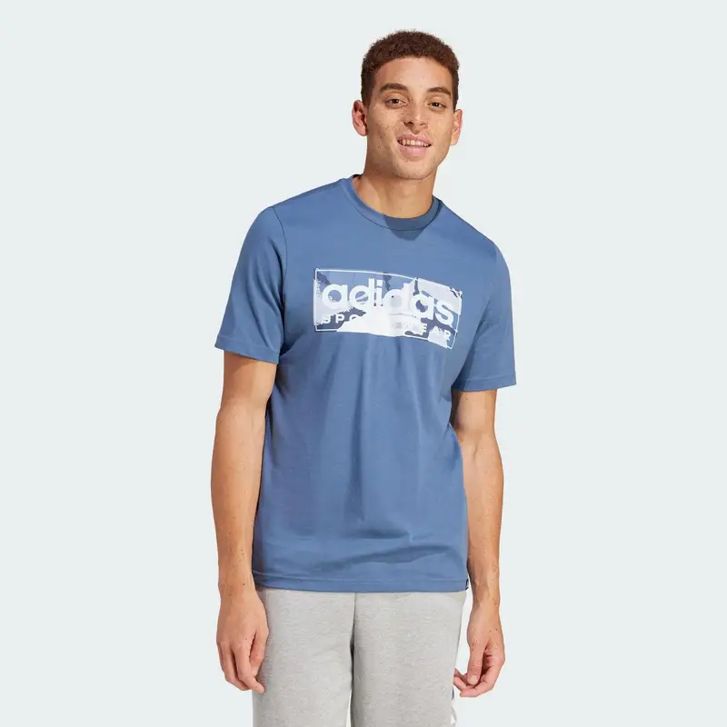 Adidas T-shirt Blu 2880966