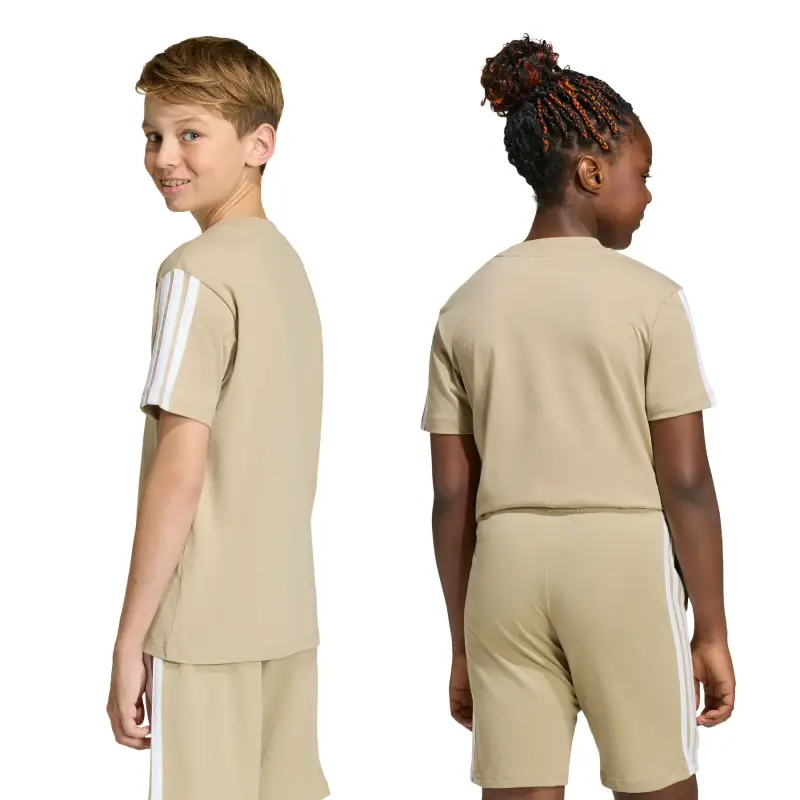 T-shirt classico per bambini adidas Essentials Marron