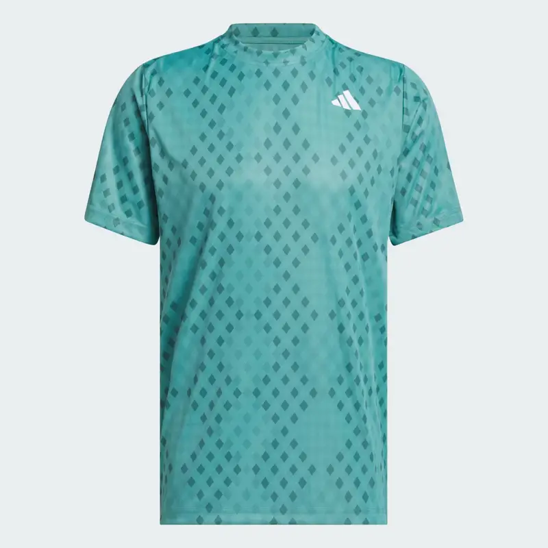 Adidas T-shirt Turchese 3184558 miniatura 4