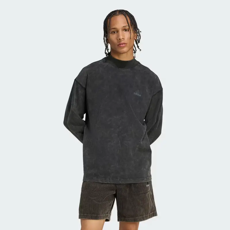 Adidas T-shirt Nero 3139858 miniatura 2