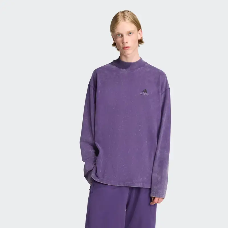 Adidas T-shirt Viola 3140965 miniatura 2