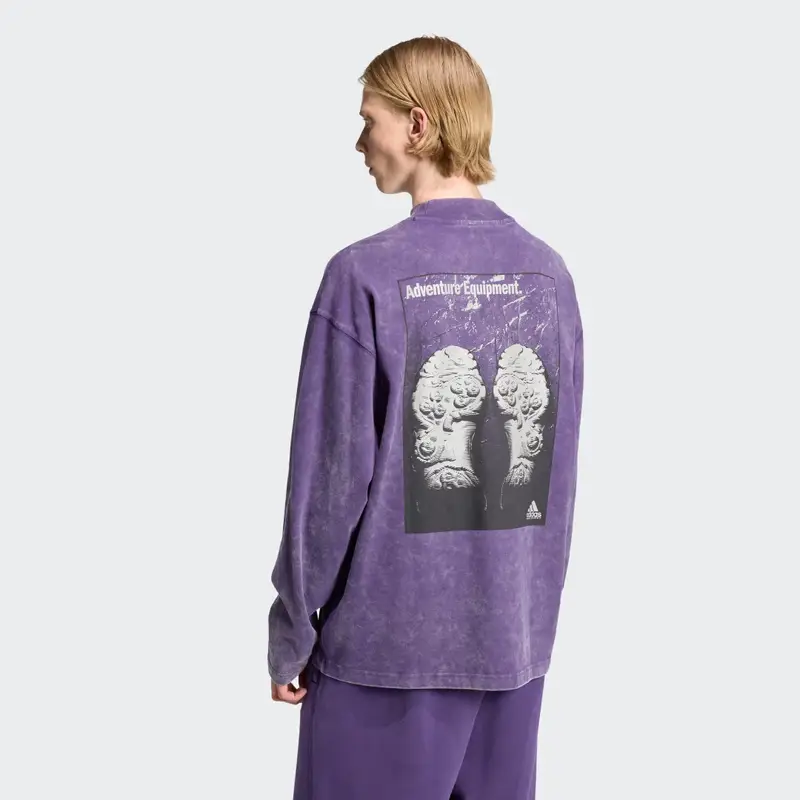 Adidas T-shirt Viola 3140965