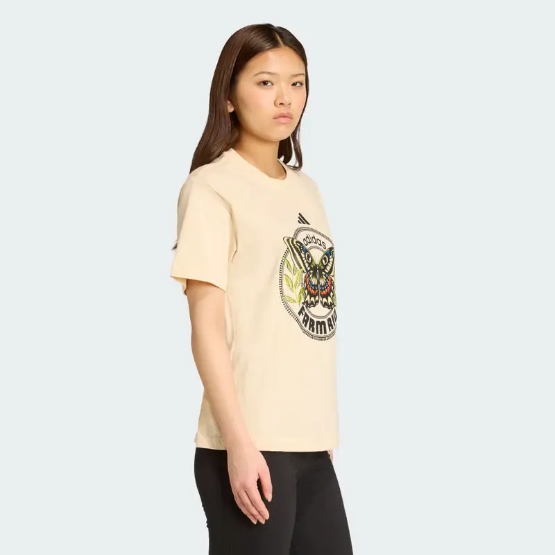 Adidas T-shirt Beige 3185025 miniatura 3