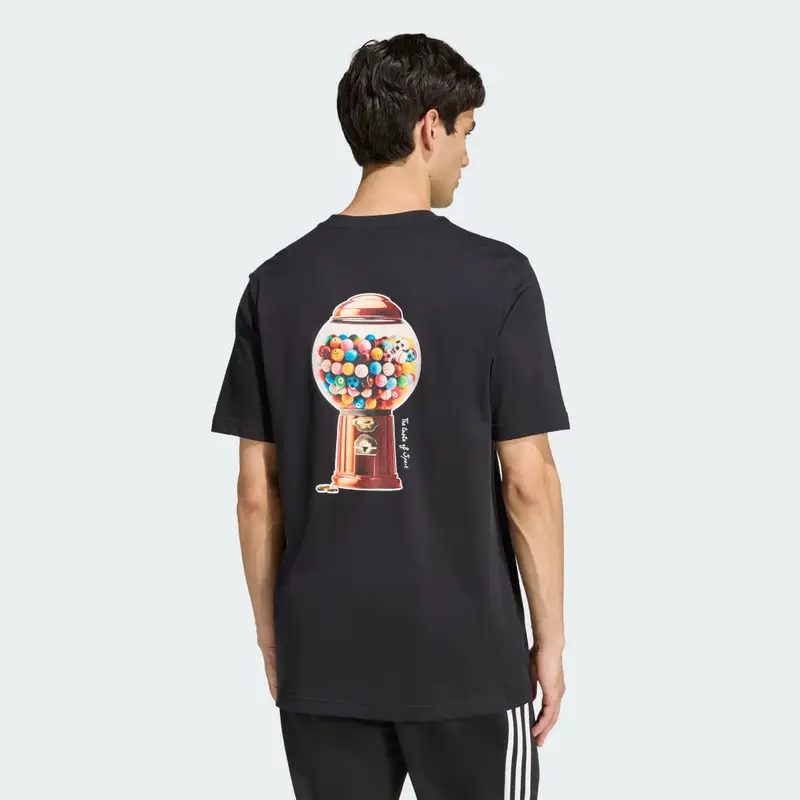 Adidas T-shirt Nero 3780287 miniatura 2