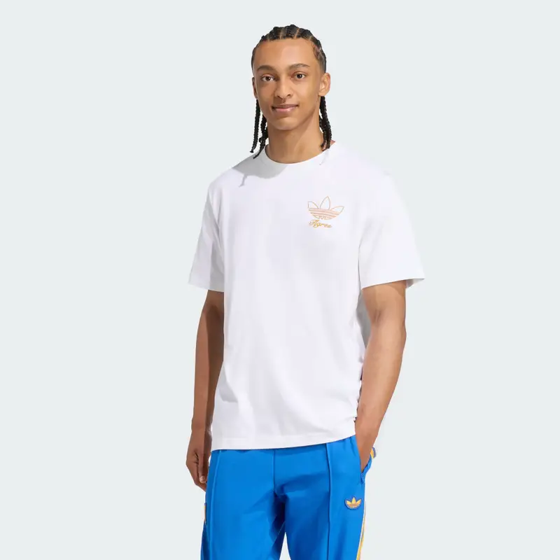 Adidas T-shirt Bianco 3186702