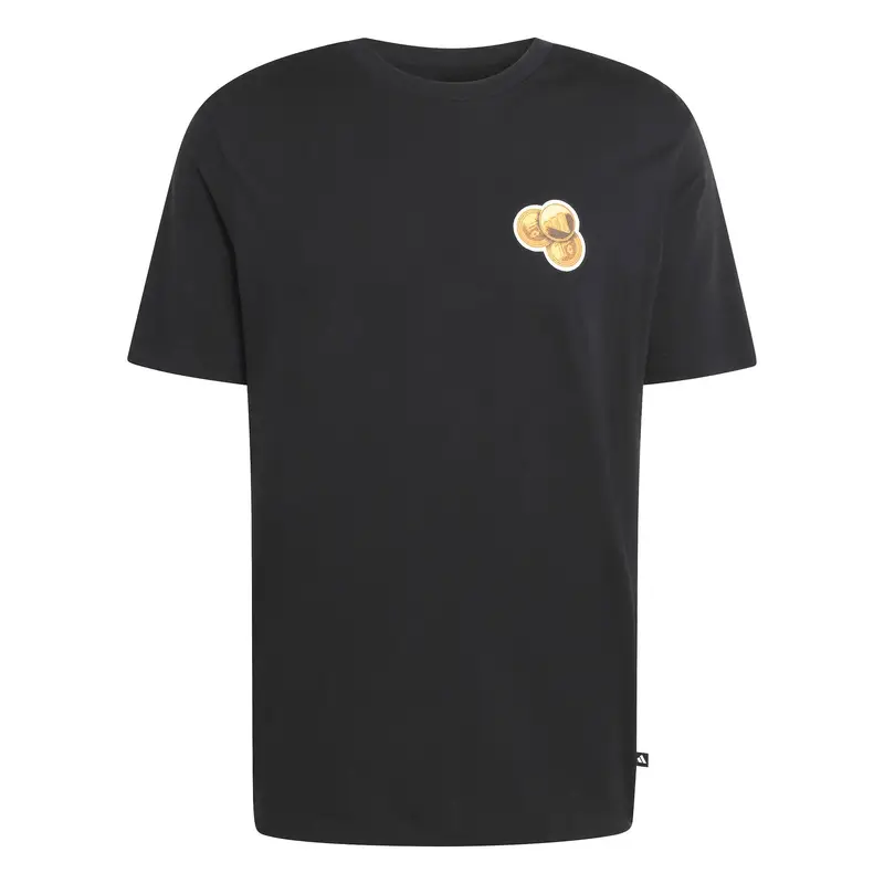 T-shirt con stampa di gomma da masticare adidas Noir