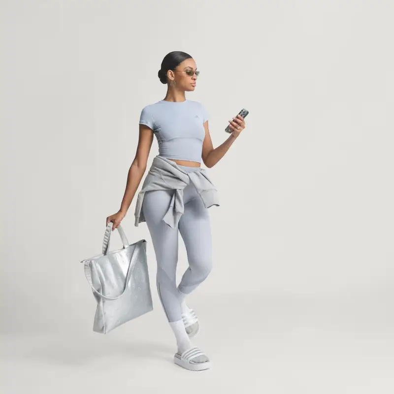 Adidas T-shirt Grigio 3183541 miniatura 3