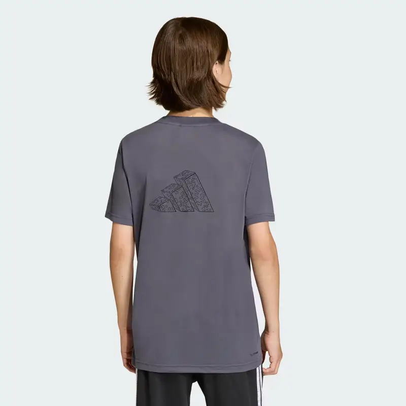Adidas T-shirt Grigio 3779864 miniatura 2