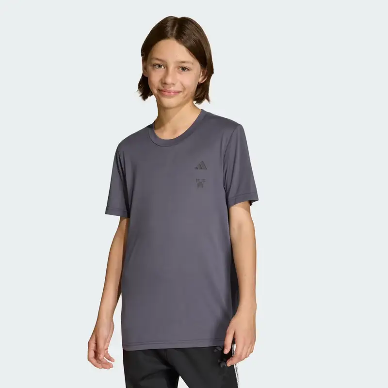 Adidas T-shirt Grigio 3779864