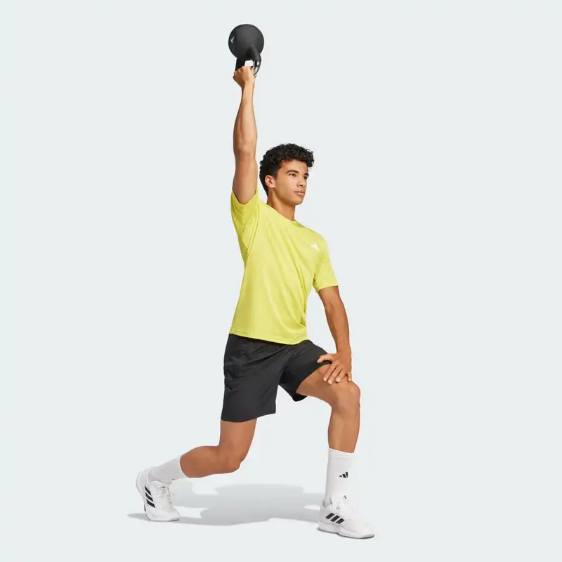 Adidas T-shirt Giallo 3436230 miniatura 3