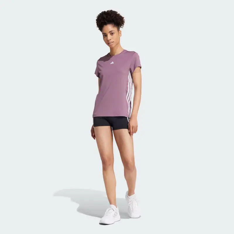 Adidas T-shirt Viola 3185529 miniatura 3