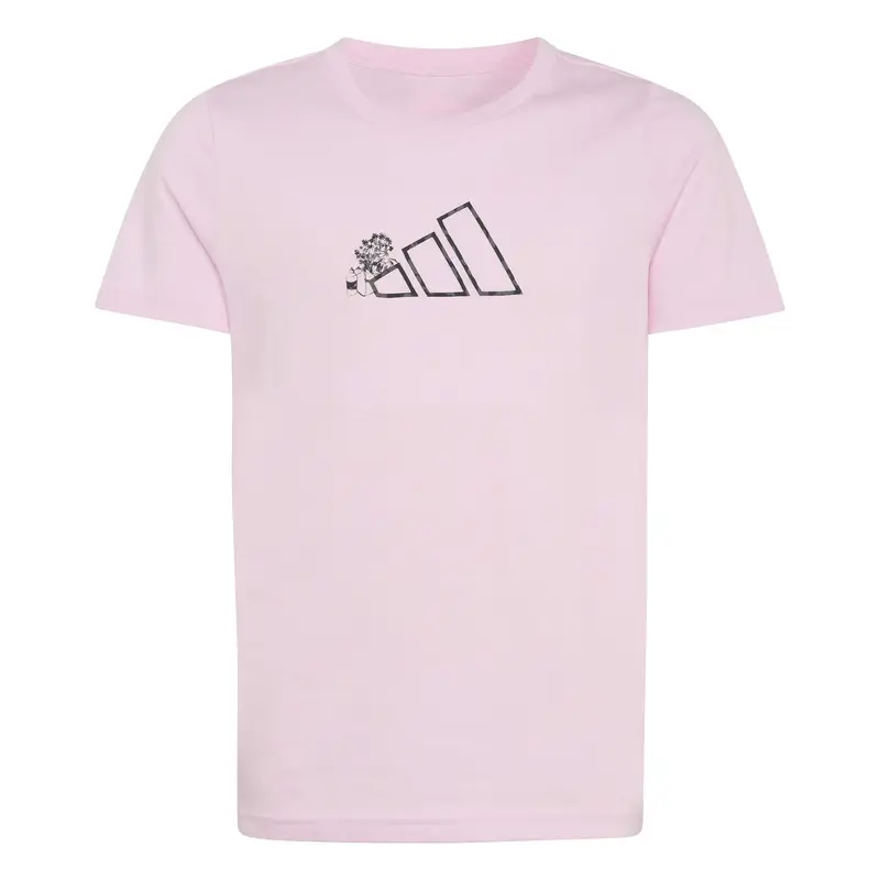 Adidas T-shirt Bambina Rosa 4121411