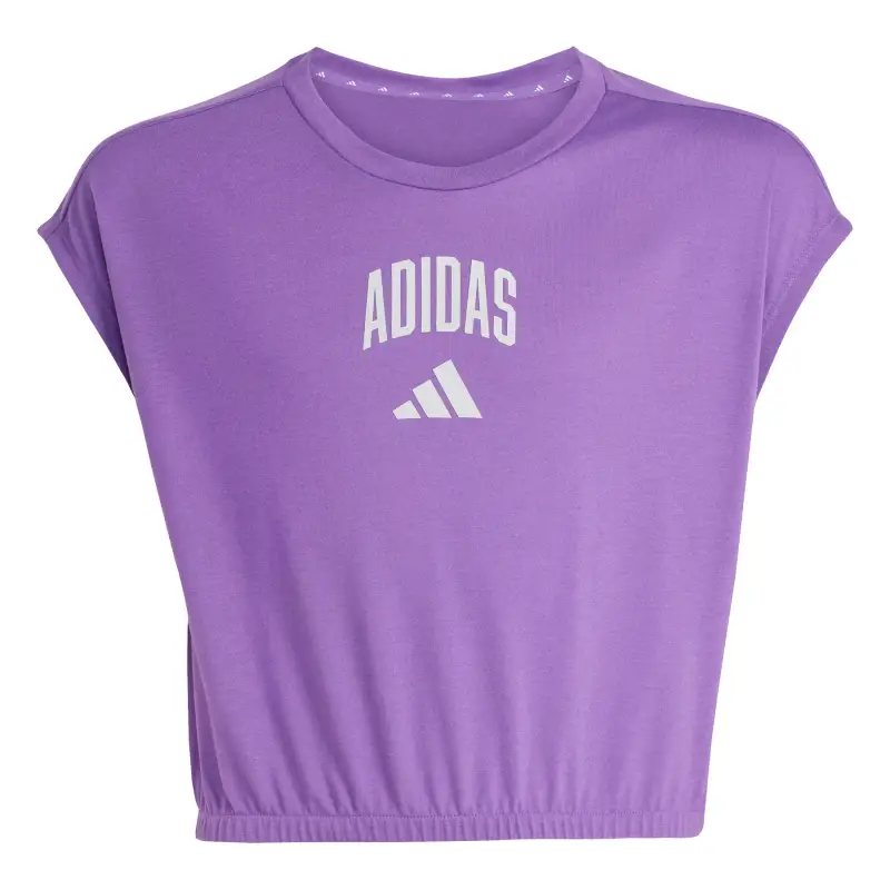 Adidas T-shirt Bambina Viola 4348636