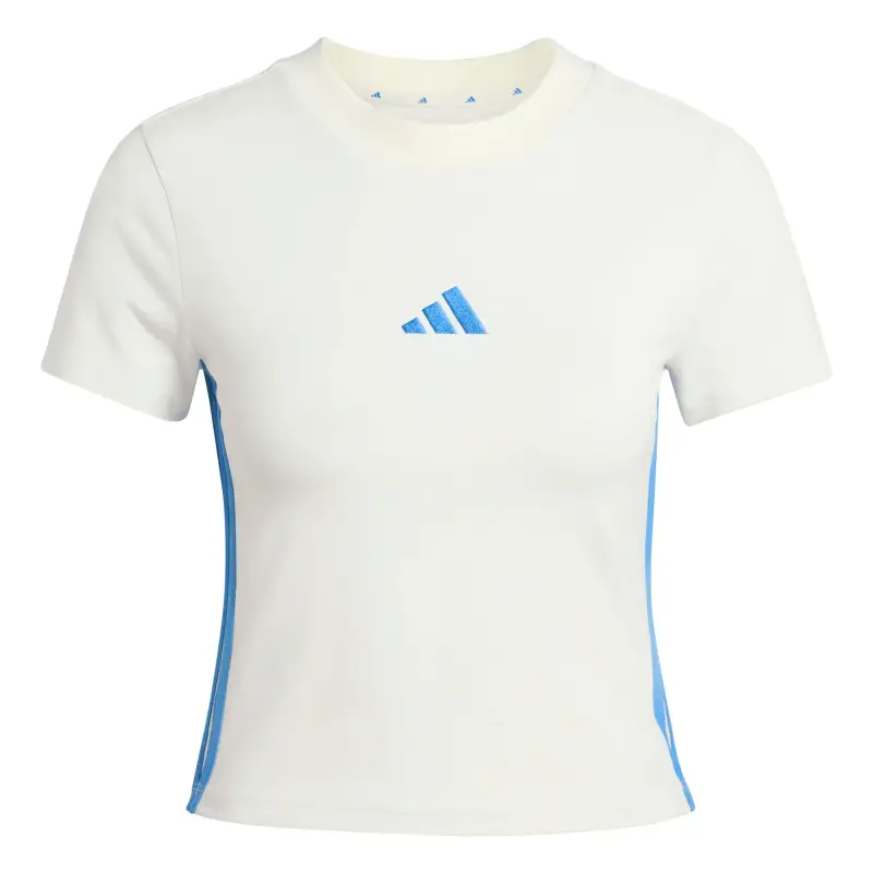 T-shirt da donna adidas Essentials Blanc