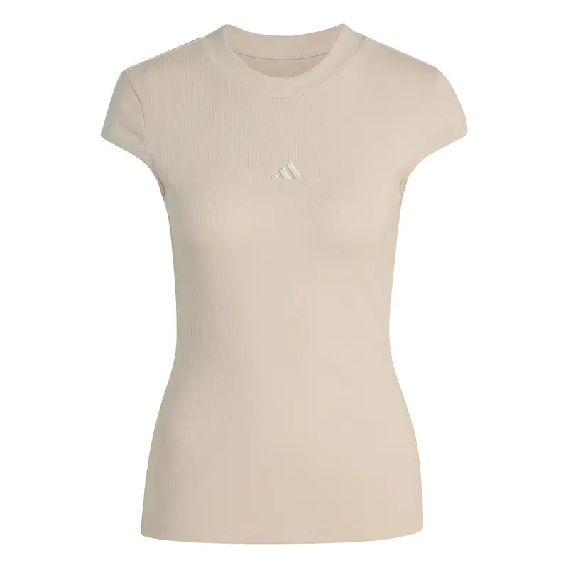 Adidas T-shirt Donna Beige 4215691