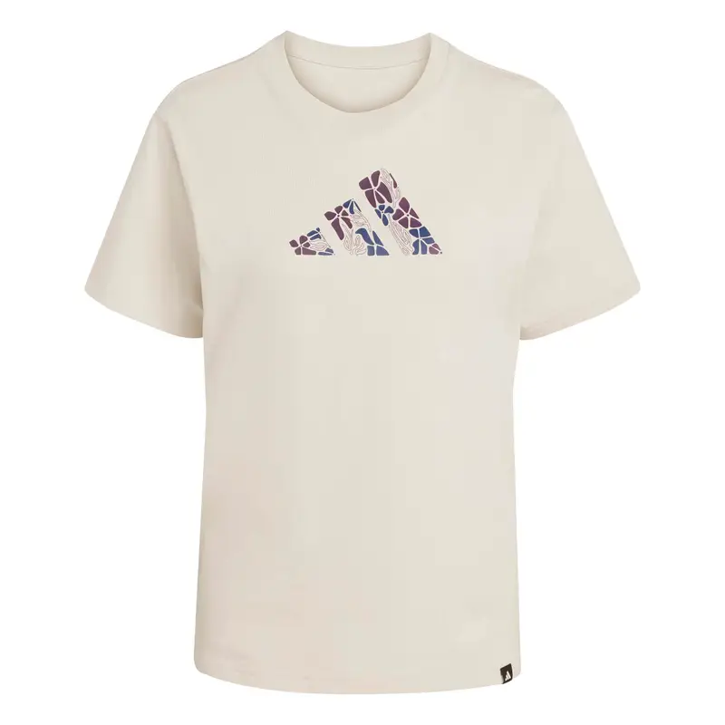 Adidas T-shirt Donna Beige 2785575