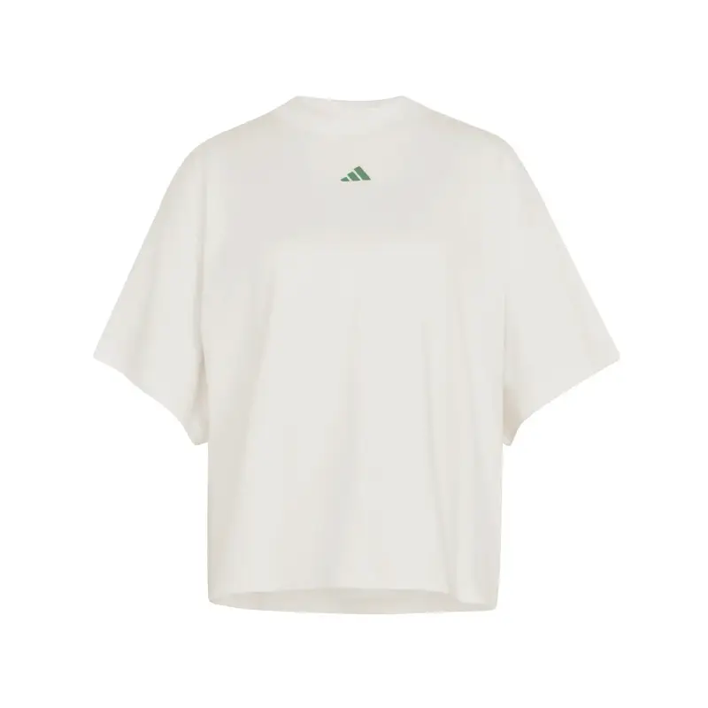 T-shirt da donna adidas Studio Boyfriend Blanc