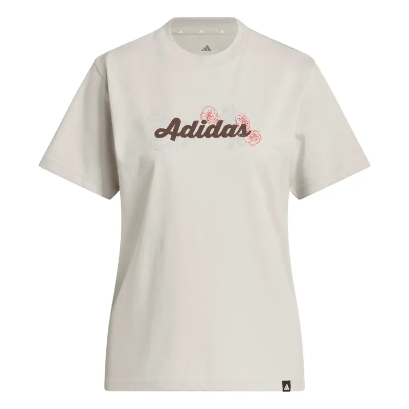 Adidas T-shirt Donna Beige 3907936