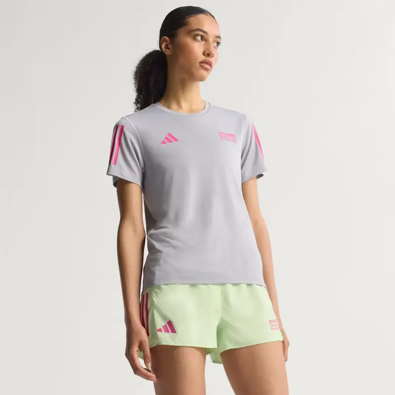 Adidas T-shirt Grigio 3140297 miniatura 2