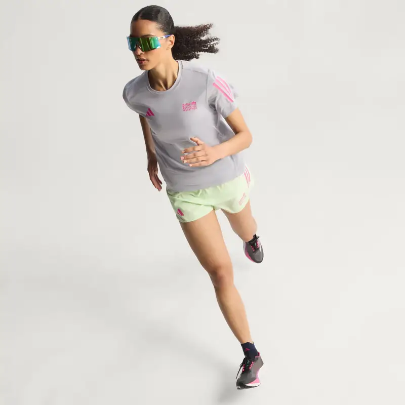 Adidas T-shirt Grigio 3140297 miniatura 3