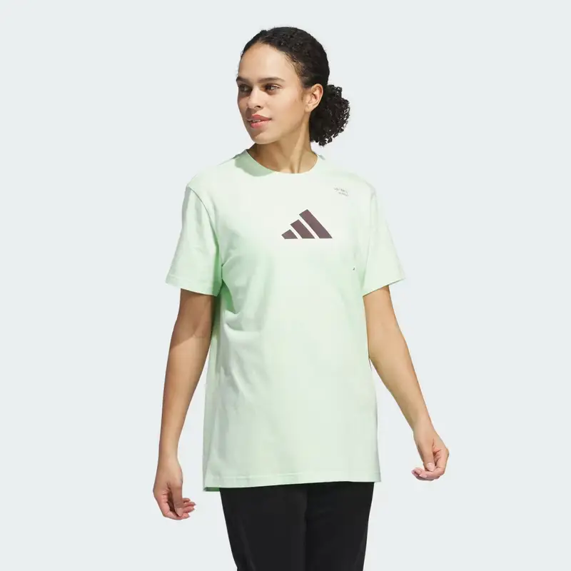 Adidas T-shirt Verde 3185102 miniatura 3