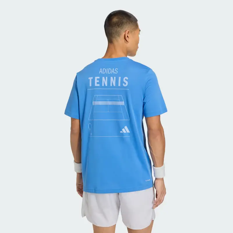 Adidas T-shirt Blu 3780724 miniatura 2