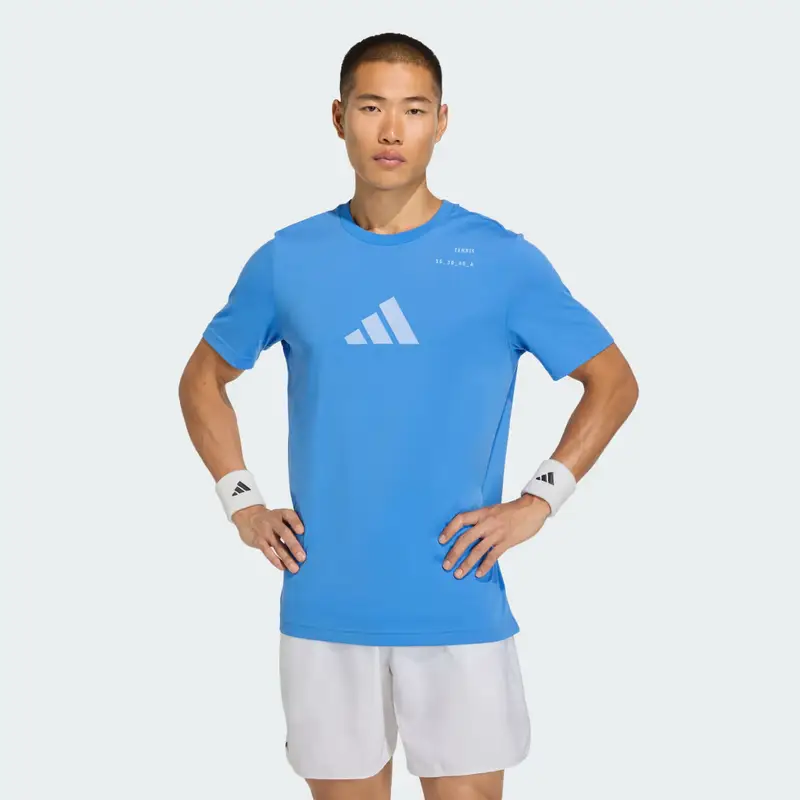 Adidas T-shirt Blu 3780724