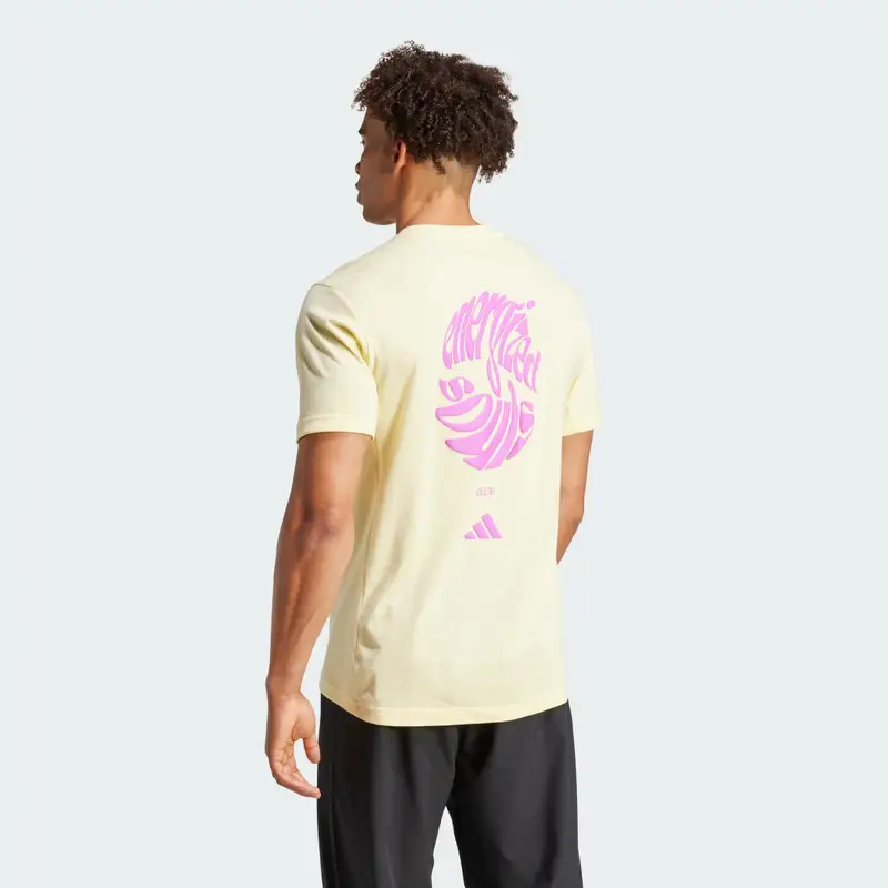 Adidas T-shirt Giallo 3173630 miniatura 2