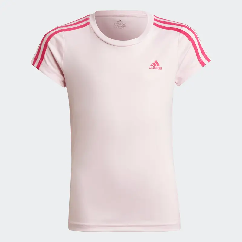 T-shirt Designed 2 Move 3-Stripes Clear Pink
