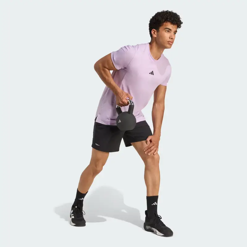 Adidas T-shirt Viola 3140620 miniatura 3