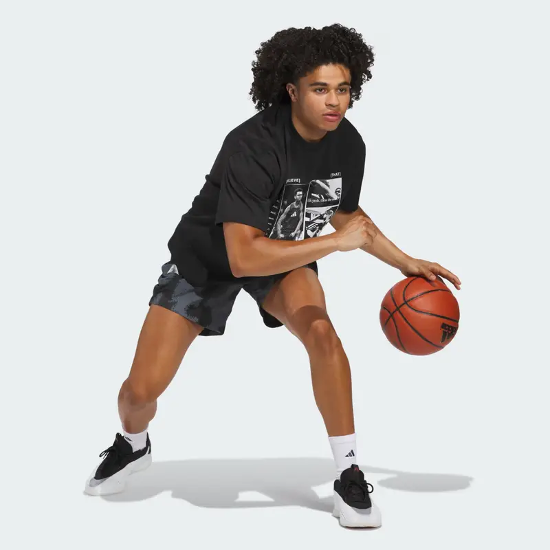 Adidas T-shirt Nero 3175655 miniatura 3