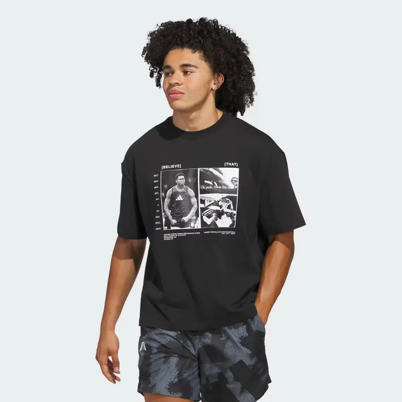 Adidas T-shirt Nero 3175655