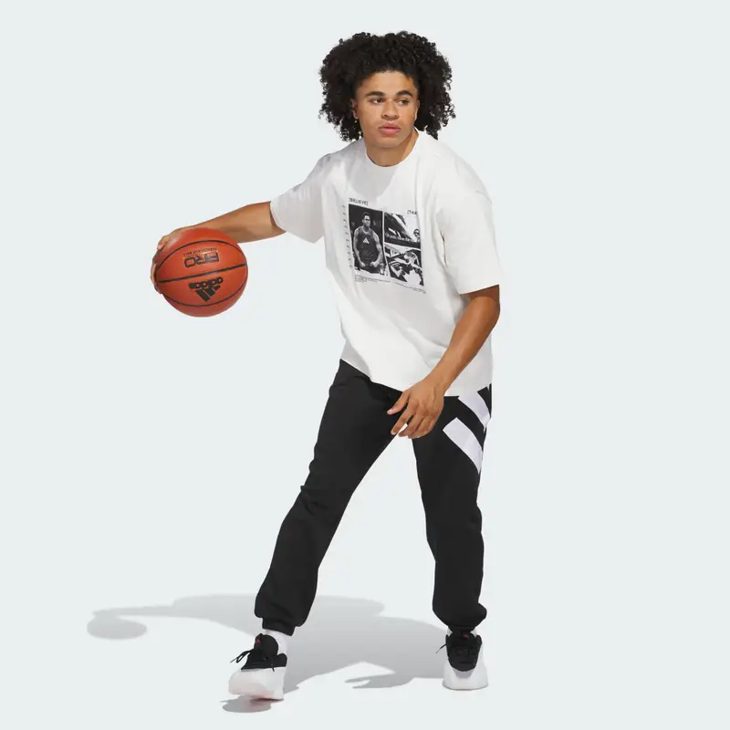 Adidas T-shirt Bianco 3177204 miniatura 3