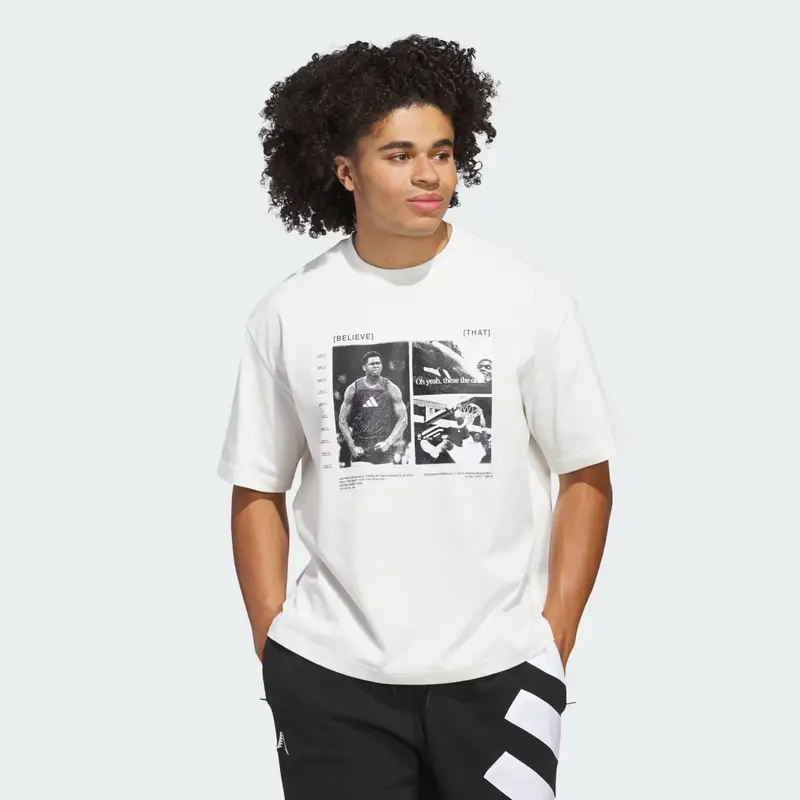Adidas T-shirt Bianco 3177204