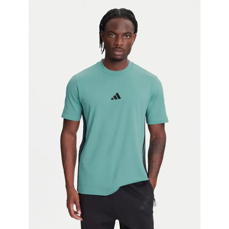 Adidas T-shirt Turchese 3896562