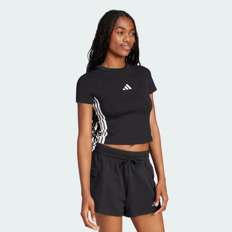 Adidas T-shirt Nero 3174413 miniatura 3