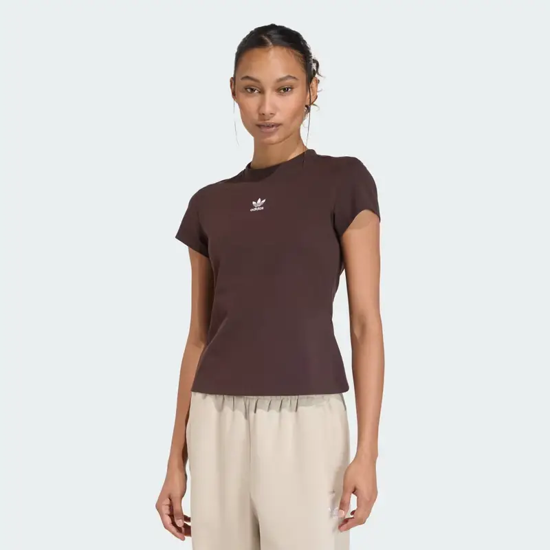 Adidas T-shirt Marrone 3779614