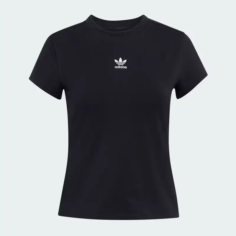 Adidas T-shirt Nero 3780207 miniatura 4