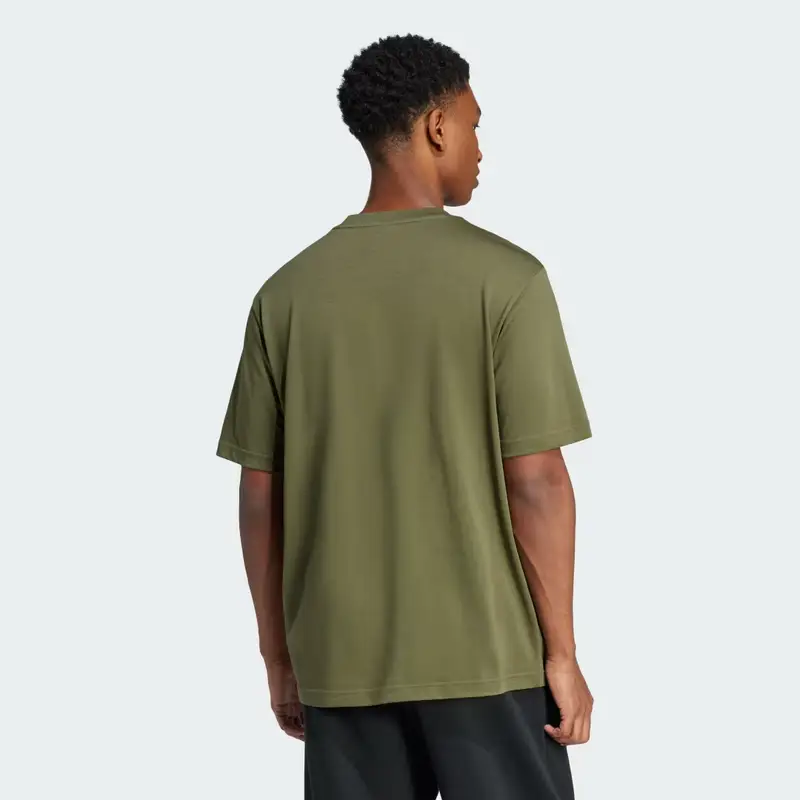 T-shirt Essentials Big Logo Olive Strata miniatura 2