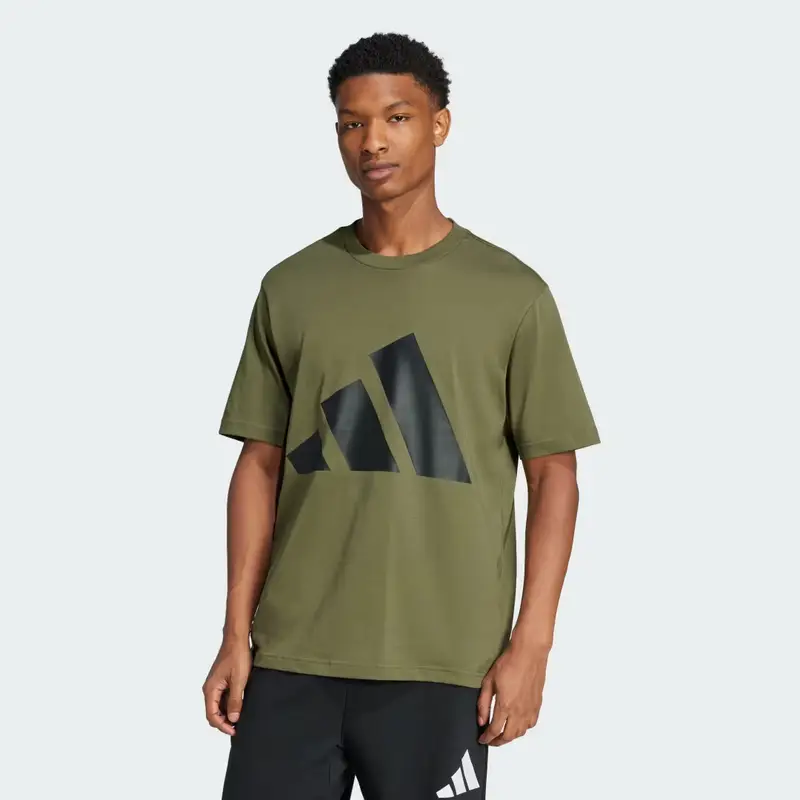 T-shirt Essentials Big Logo Olive Strata