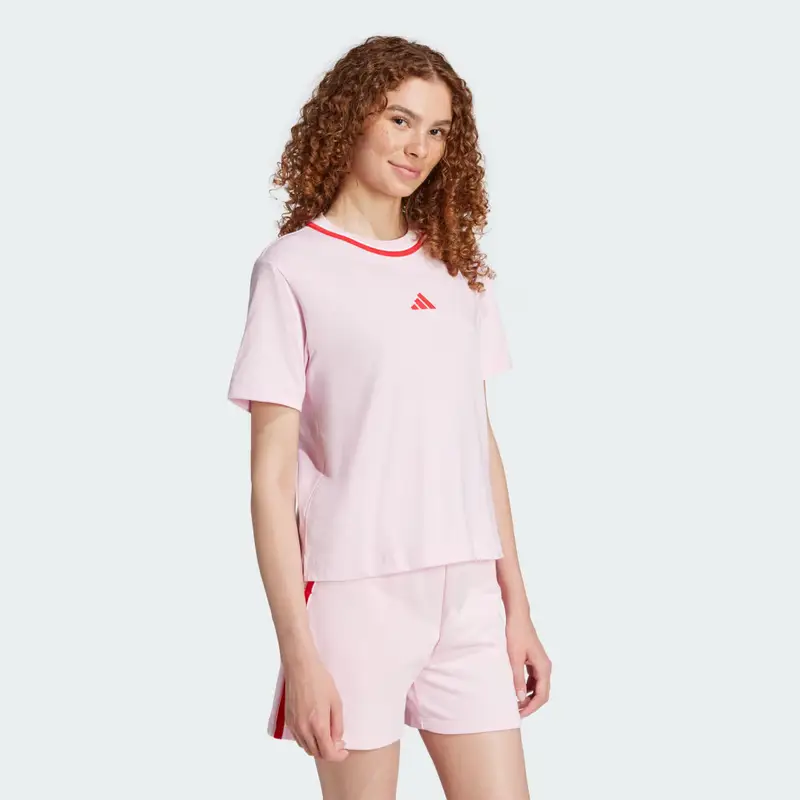 Adidas T-shirt Rosa 3435656 miniatura 3