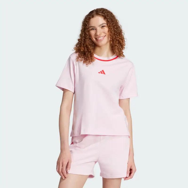 Adidas T-shirt Rosa 3435656