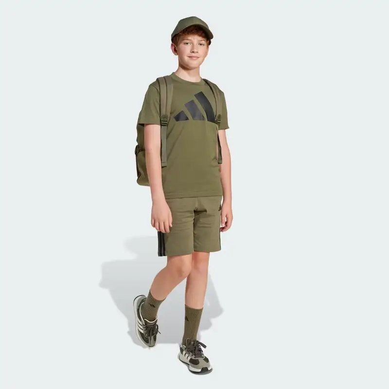 T-shirt Essentials Junior Olive Strata miniatura 3