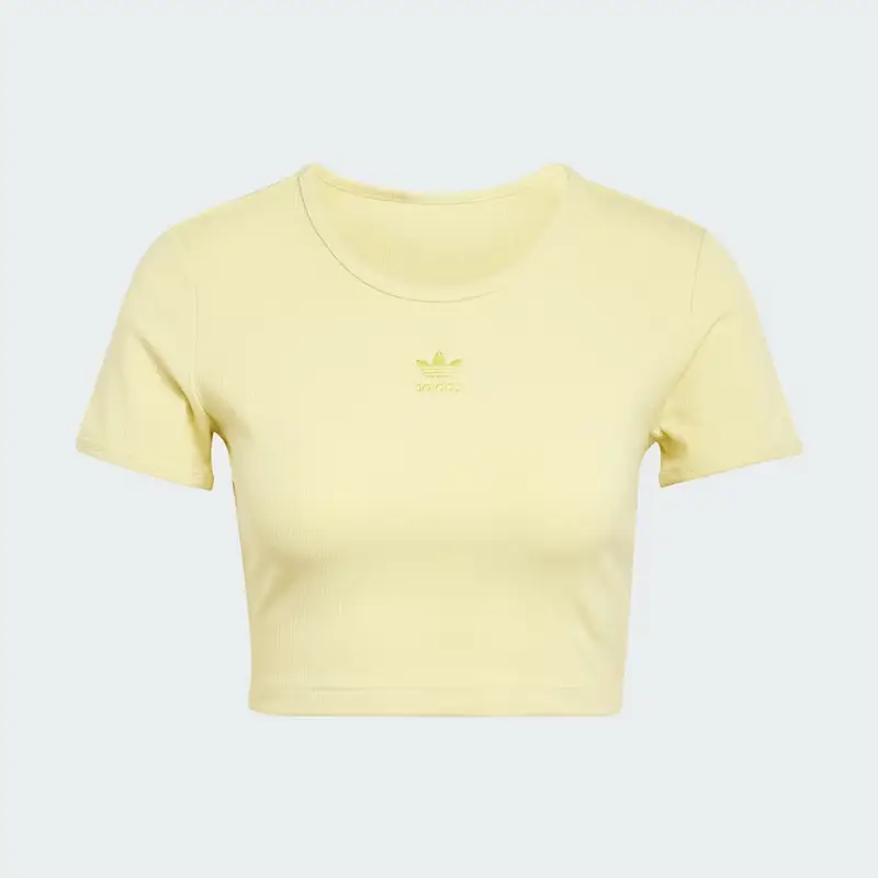 Adidas T-shirt Giallo 3184572 miniatura 4