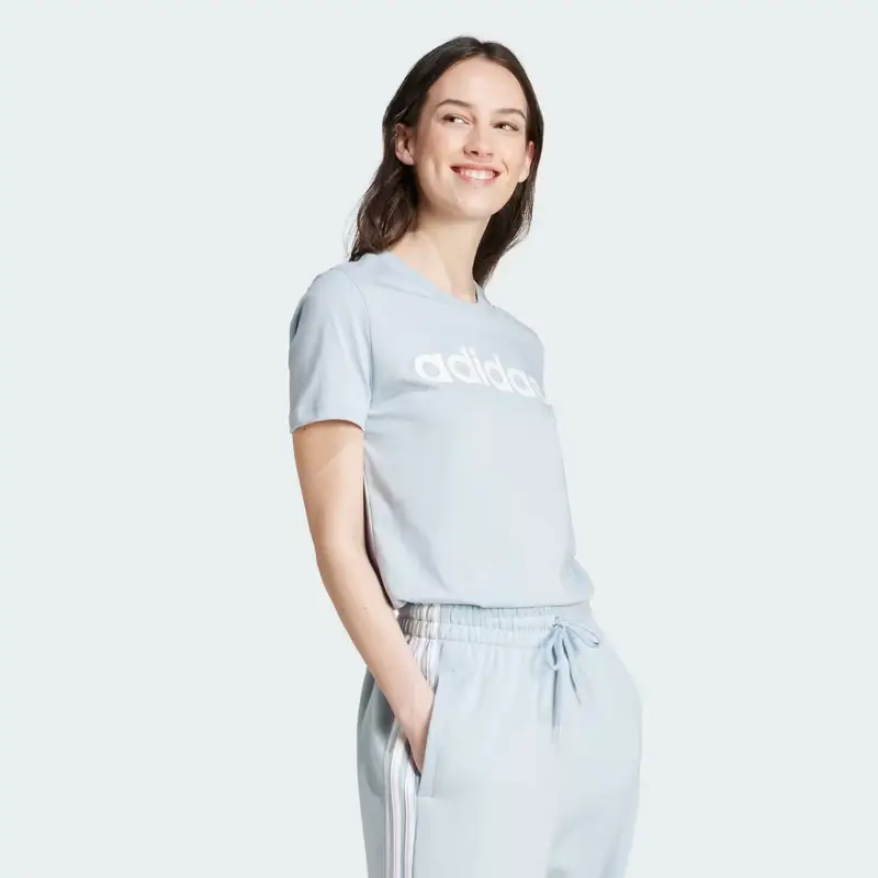 Adidas T-shirt Blu 3768929 miniatura 3