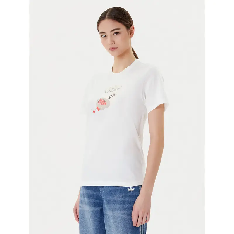 Adidas T-shirt Bianco 3412538