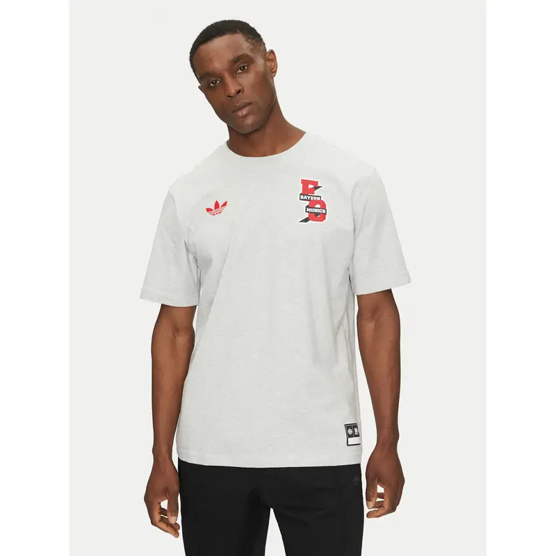 Adidas T-shirt Grigio 3211609