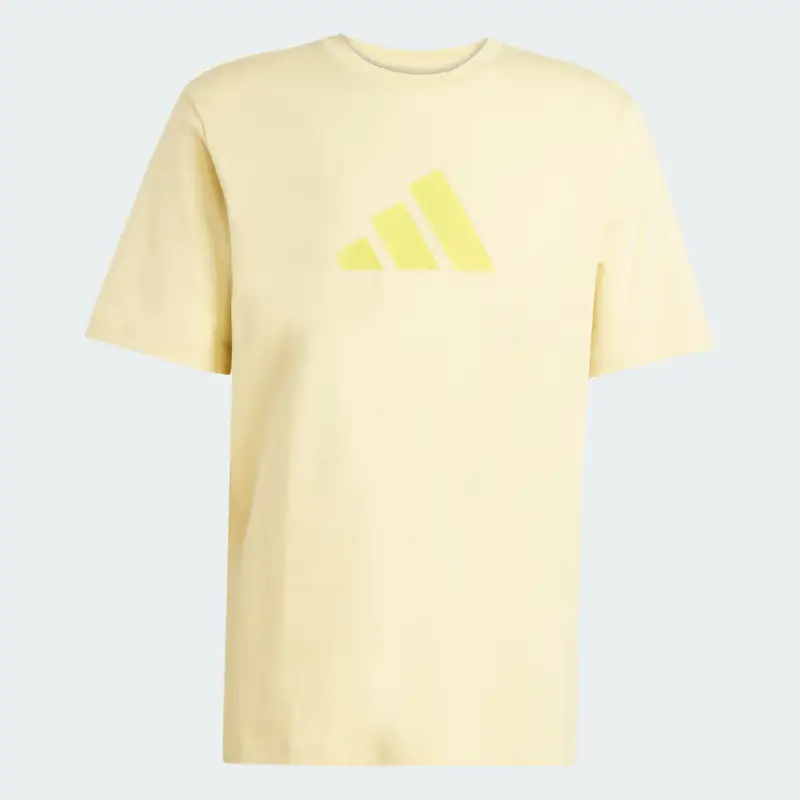 Adidas T-shirt Giallo 3671095 miniatura 4