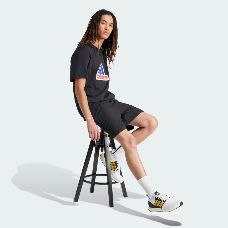 Adidas T-shirt Nero 3174346 miniatura 3